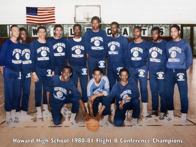 Howard High School - 1980- 1981 Blue Hen Conference Championship Team